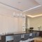 Designers Fountain Hudson Heights 60 Watt 4 Light Polished Nickel Linear Pendant with Clear Glass Shade D268C-IS-PN - alternate 2